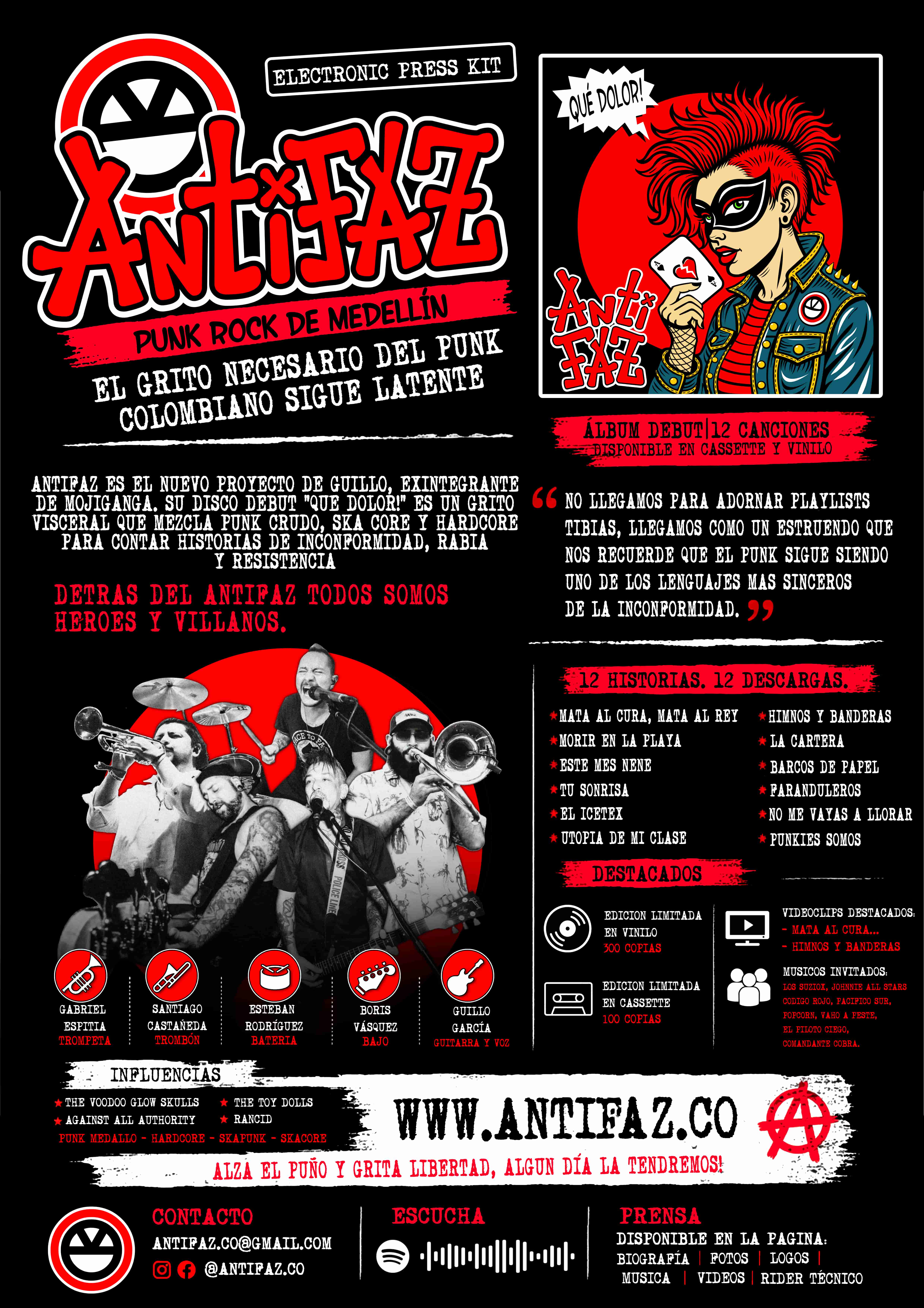 Antifaz Electronic Press Kit